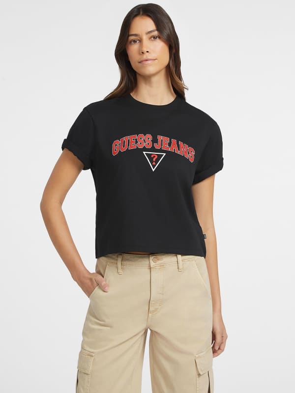 GUESS Boxy Logo Tee