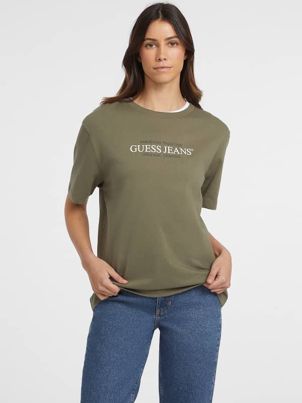 GUESS T-Shirt Oversized American Tradition