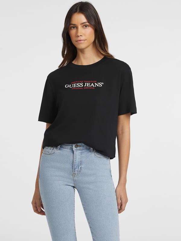 GUESS T-Shirt Oversized American Tradition