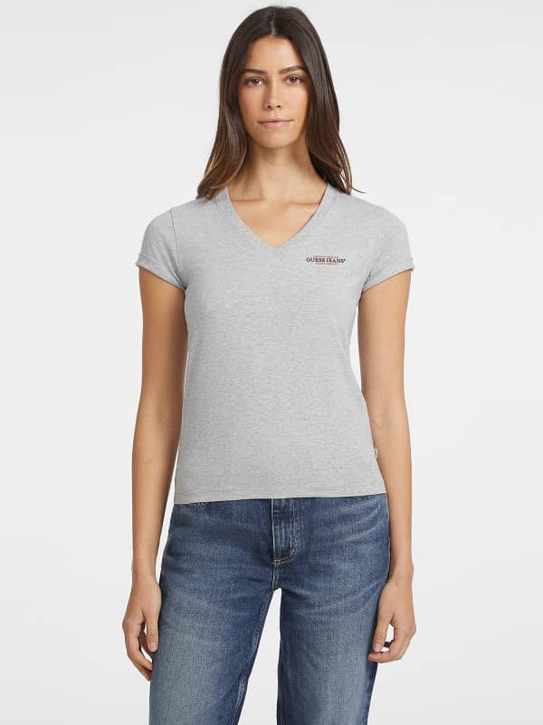 GUESS Mini American Tradition V-Neck Tee
