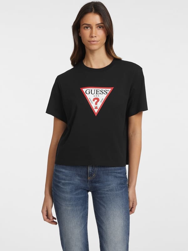 GUESS T-Shirt Boxy Iconic