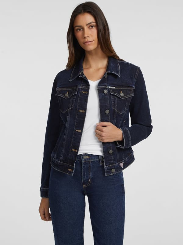 GUESS Veste Trucker Slim En Jean