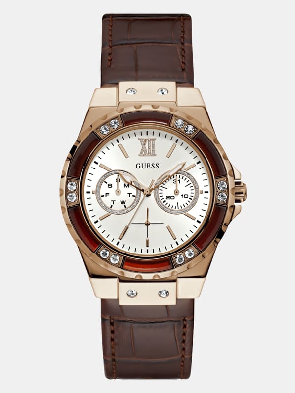 GUESS Horloge Leder Stras