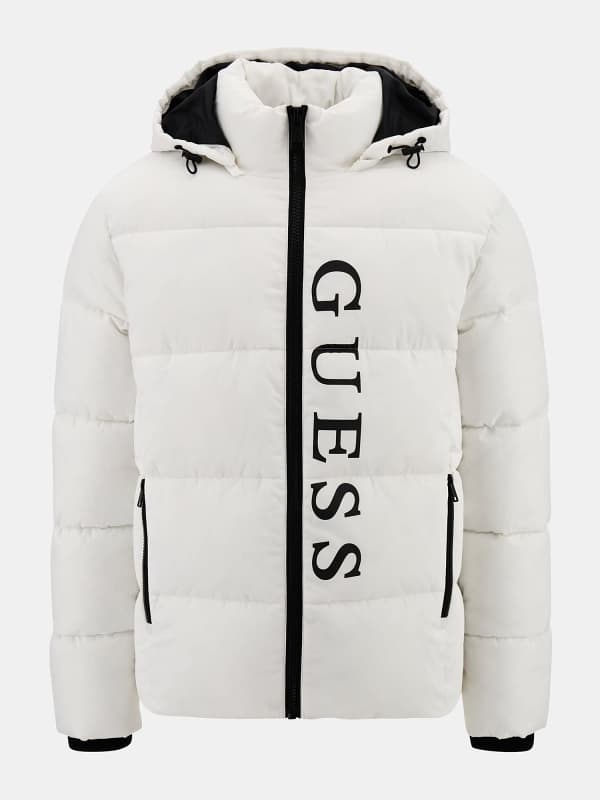 GUESS Steppjacke Mit Frontlogo