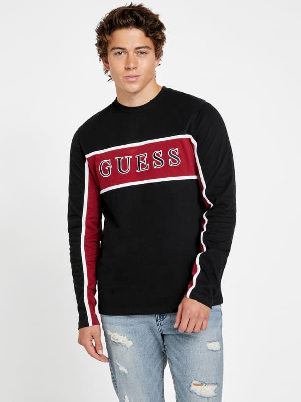 GUESS Felpa Logo Ricamato