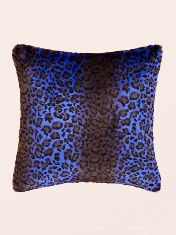 GUESS Coussin Carré Fourrure Synthétique