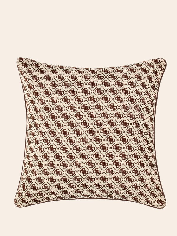 GUESS Coussin Carré Jacquard Logo 4G