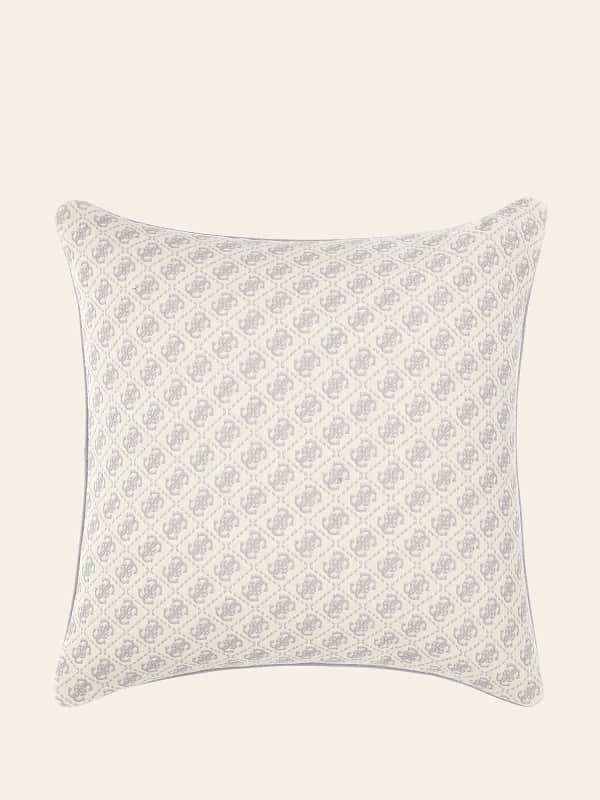 GUESS Coussin Carré Jacquard Logo 4G