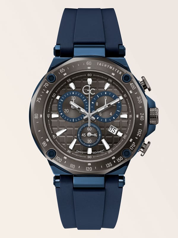 GUESS Montre Gc Chronographe En Silicone