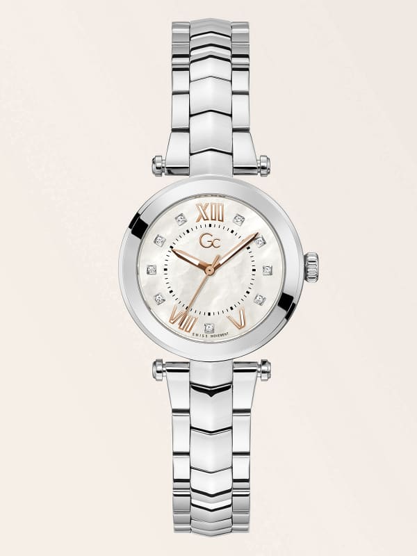 GUESS Analoog Horloge Gc Van Staal