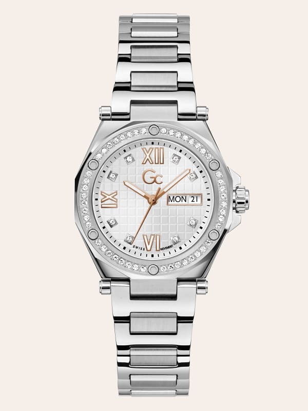 GUESS Montre Gc Analogique En Acier