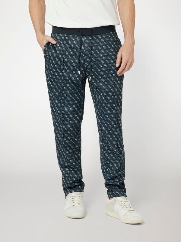 GUESS Pantalón Jogger Logotipo Integral