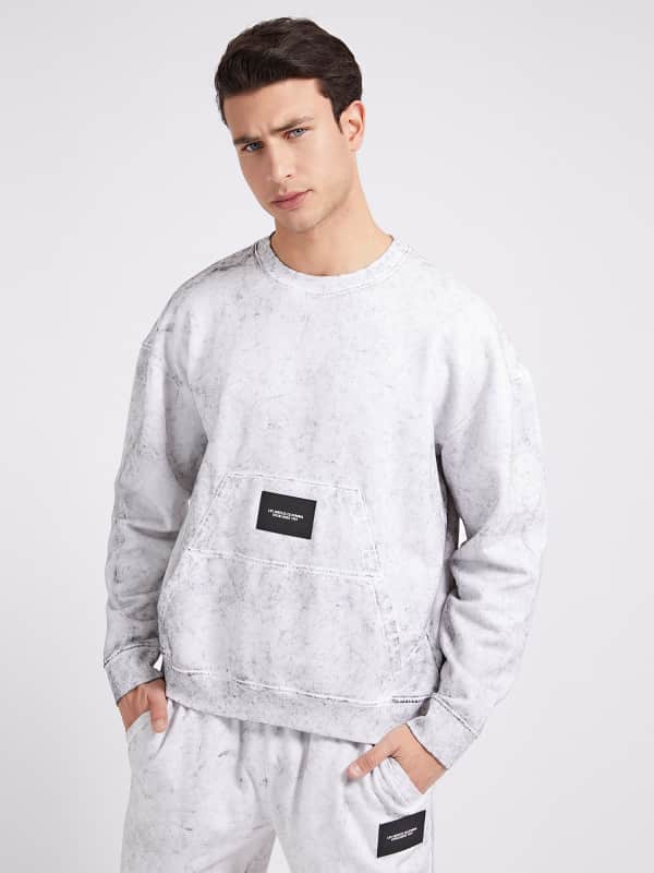 GUESS Sweat-Shirt Aspect Usé.