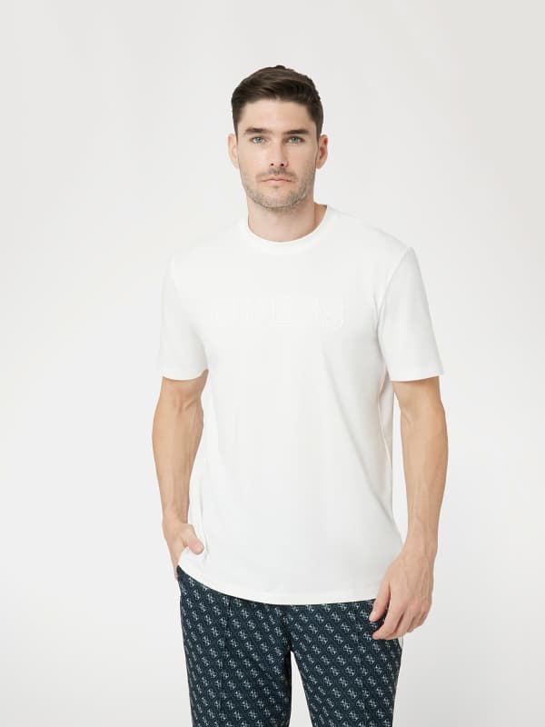 GUESS T-Shirt Met Logo Op De Voorkant