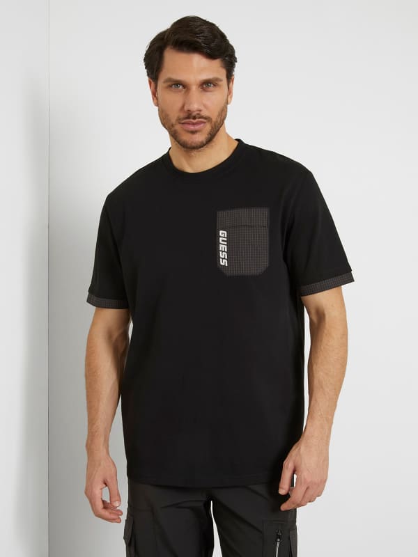 GUESS T-Shirt Met Borstzak