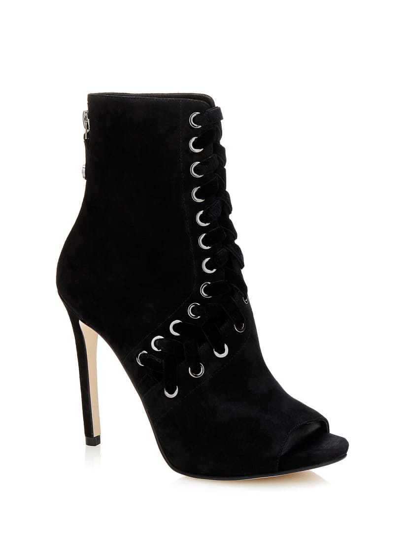 bottines bout ouvert
