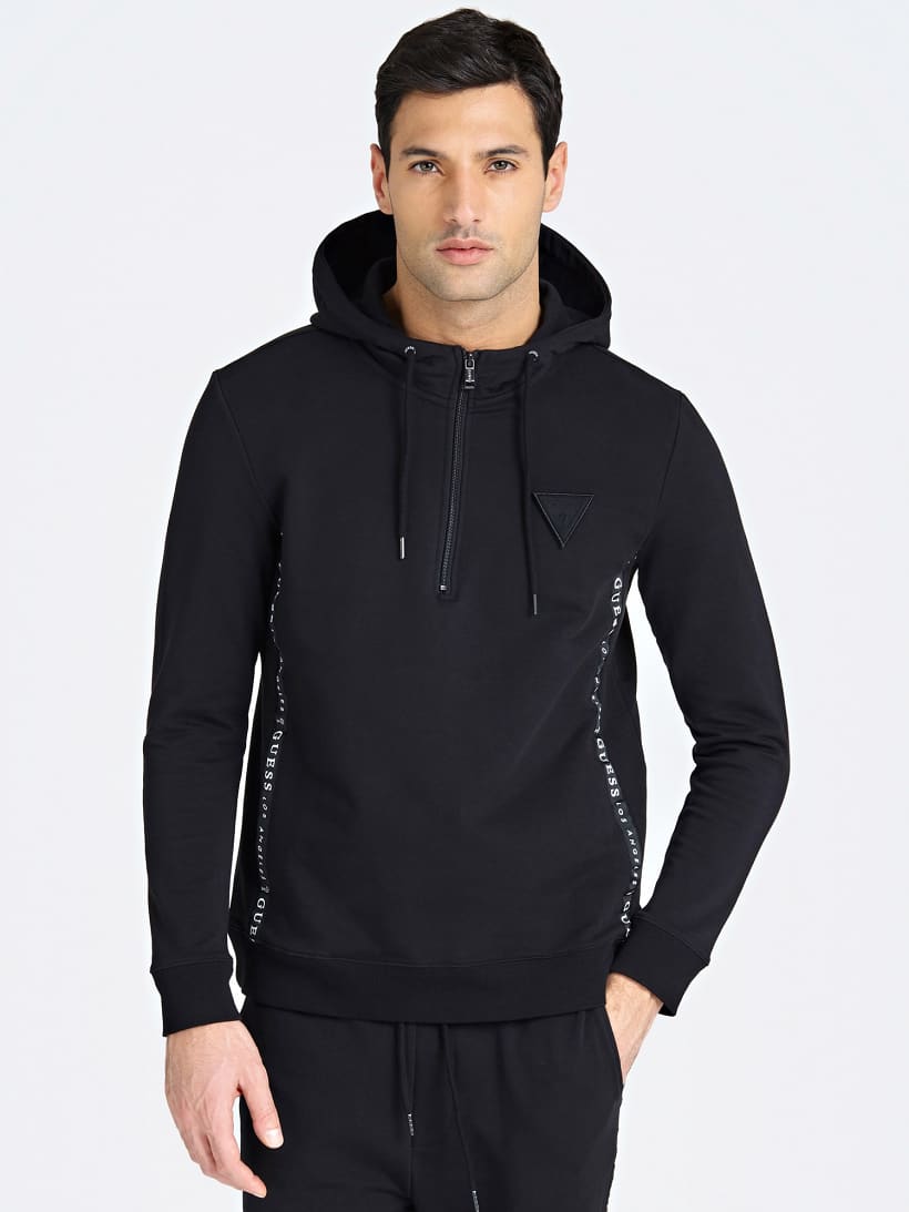 felpa guess con cappuccio