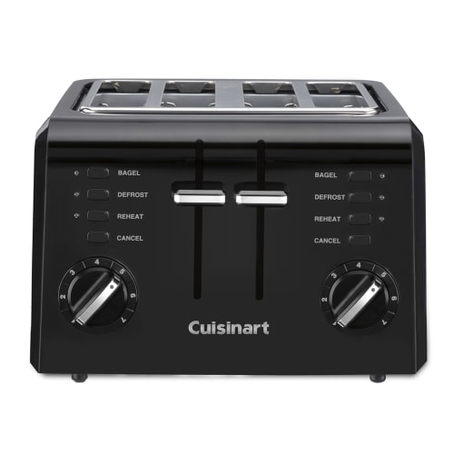 GuestSupply US Cuisinart 4-Slice Compact Toaster, Black