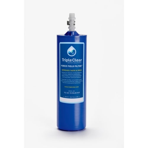 Force Field - Under the Sink 10 in. Replacement Point of Use Water Filtration Capsule with Carbon Force Field - Under the Sink 10 in. Replacement Point of Use Water Filtration Capsule with Carbon