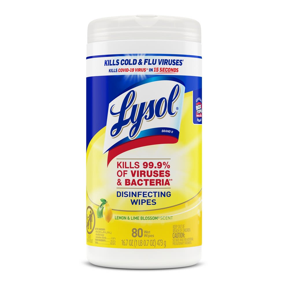 Lysol Disinfecting Wipes - Thumbnail 2