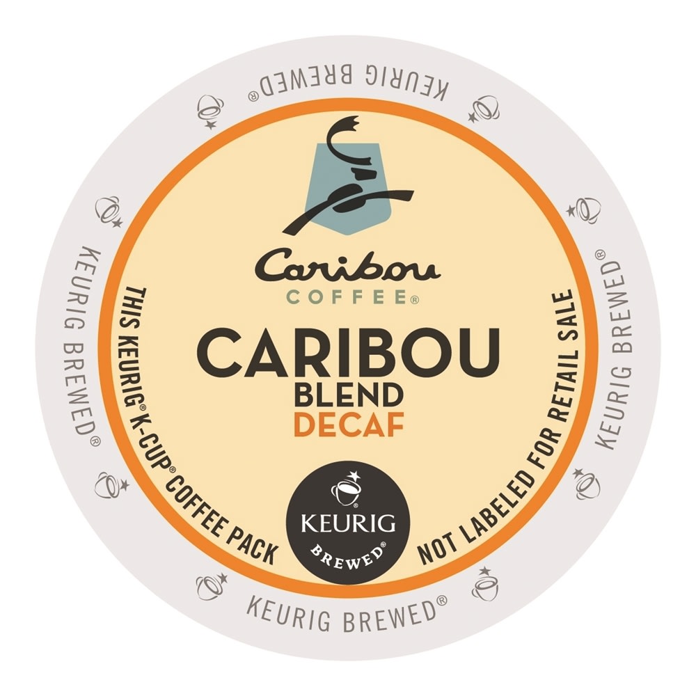 Caribou Coffee Caribou Blend K-Cup Coffee, Decaf