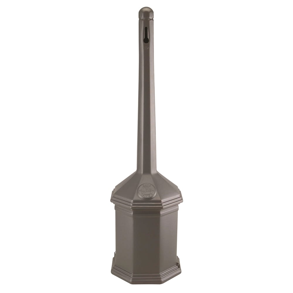 cigarette receptacle Commercial Zone Smoker's Outpost Site Saver Cigarette Receptacle, Gray