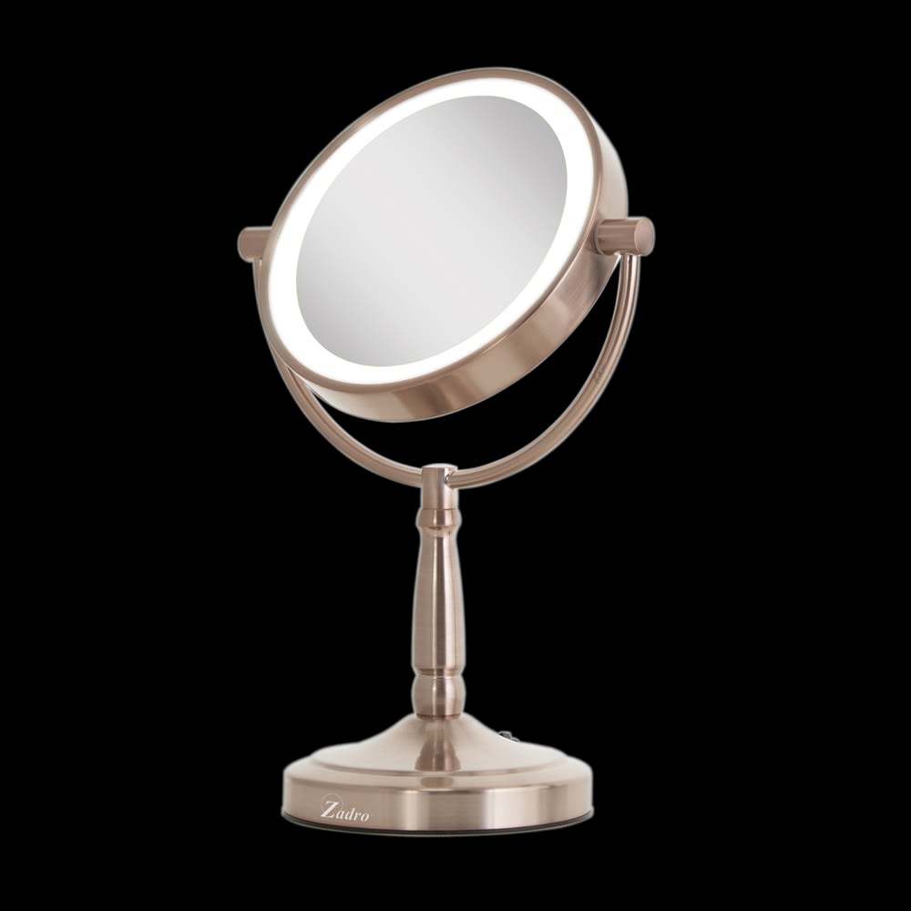 Zadro Cordless LED Vanity Mirror, 1x/10x Magnification, 7\, image size:1000x1000