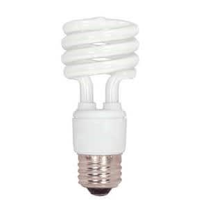 6-Pack Halco 15W Spiral CFL Light Bulbs - 60W Equivalent, Warm White 2700K, Medium Base - View #5