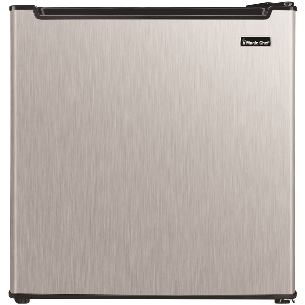 1.7 Cu. Ft. All Refrigerator, Stainless Steel/Black 1.7 Cu. Ft. All Refrigerator, Stainless Steel/Black