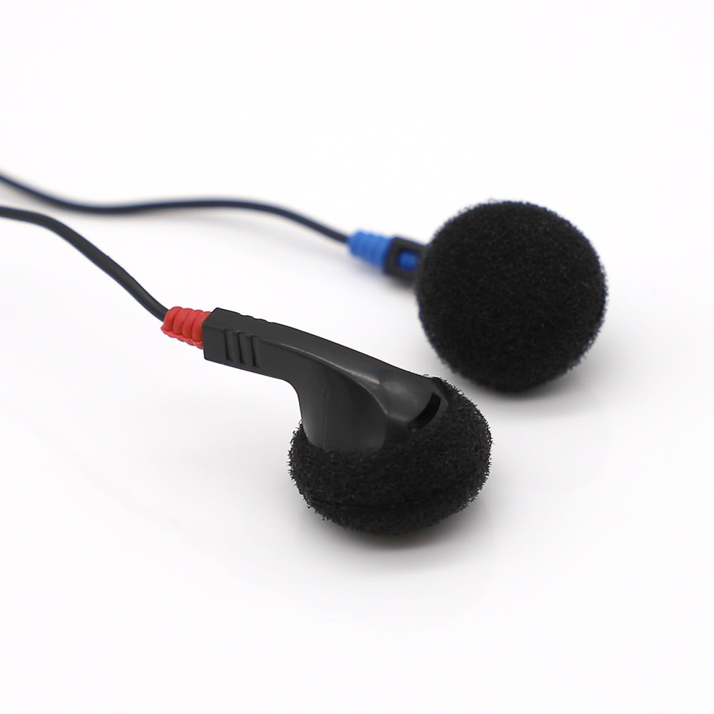 GuestSupply CA | AVID Single-Use Ear Phone, Foam Ear Tips, Black