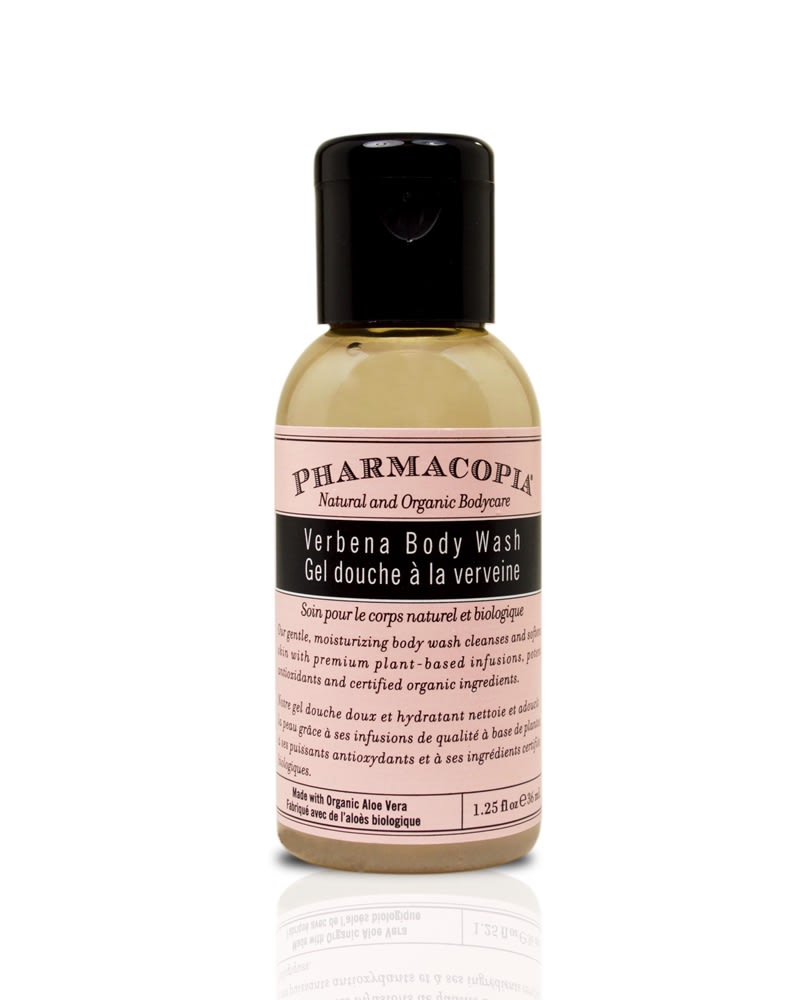GuestSupply US | Pharmacopia Verbena Body Wash, 36ml/1.25oz