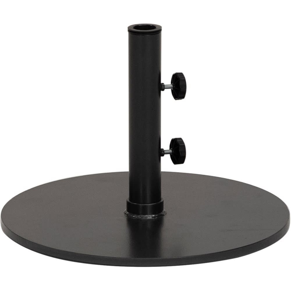 flat patio umbrella base Tangkula 36LBS Square Base, Heavy Duty Umbrella Stand with 3 Adapters, 20x20 Weighted Outdoor Umbrella Stand with Adjustable Foot, Suitable for Backyard, Deck, Poolside : Patio, Lawn long by 23.8 in 20 Inches Patio Umbrella Base