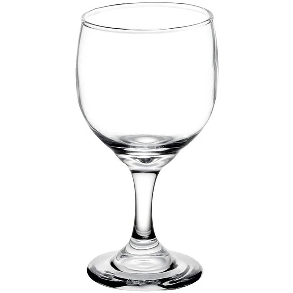 wine glass dimensions Greek Taverna Stemless Wine Glass Set – 4-Piece Set main image 0