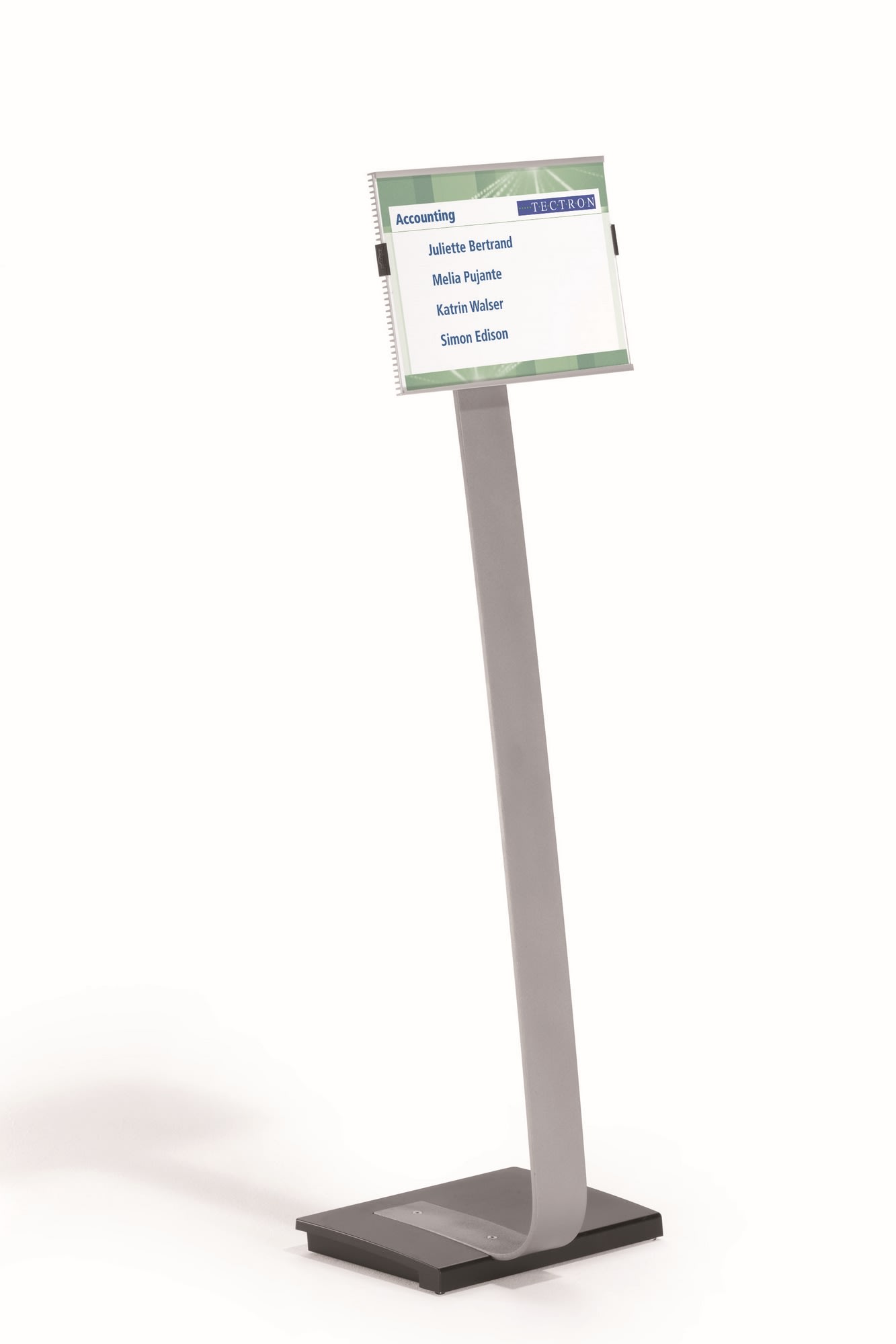 Blulu 2 Pcs Metal Floor Sign Holder Fits 12" Wide Sign Board Up To