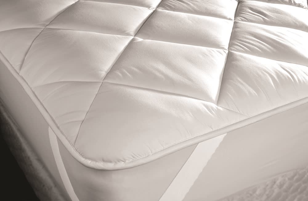 Mattress Topper Pad Quilted Mattress Cover Bed Protector King Queen