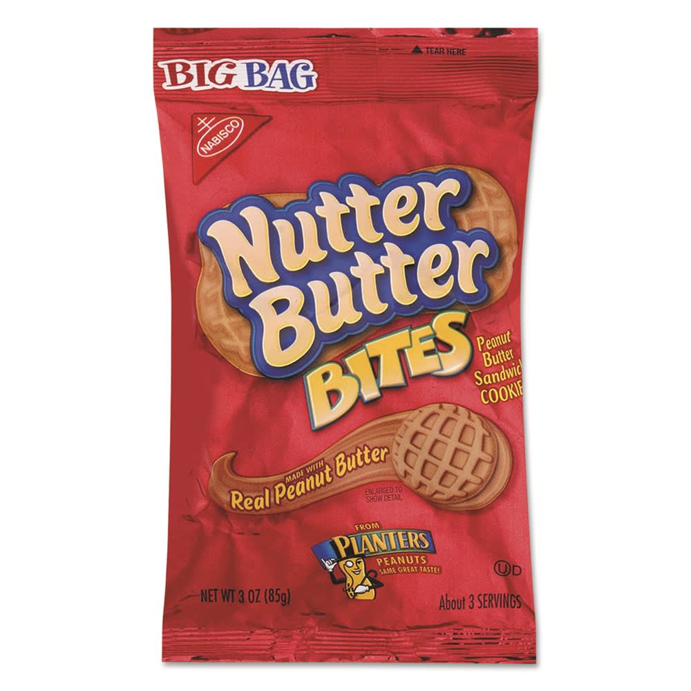 GuestSupply US | Nabisco Nutter Butter Bites Peanut Butter Sandwich Cookies 3oz Bag