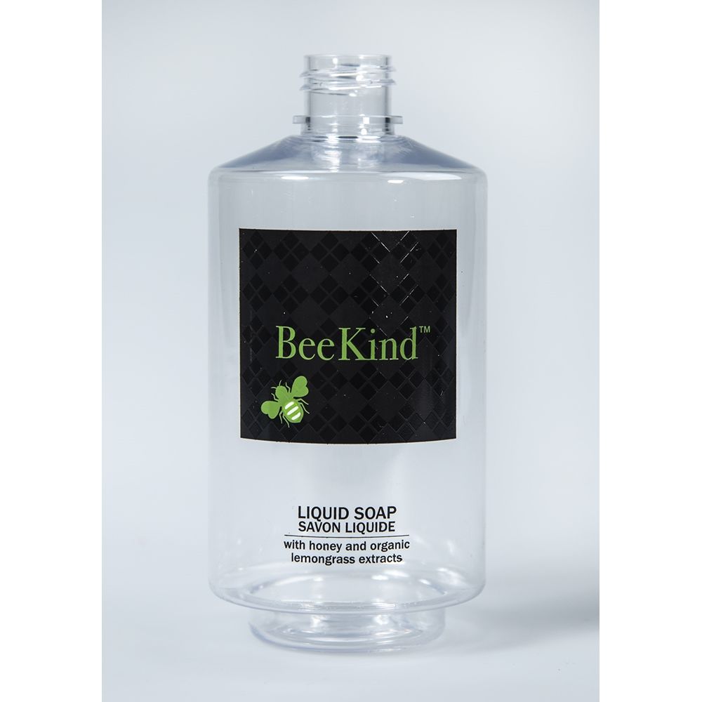 Download Guestsupply Us Beekind Liquid Soap Clear Easy Fill Dispenser Bottle Empty No Pump 300ml