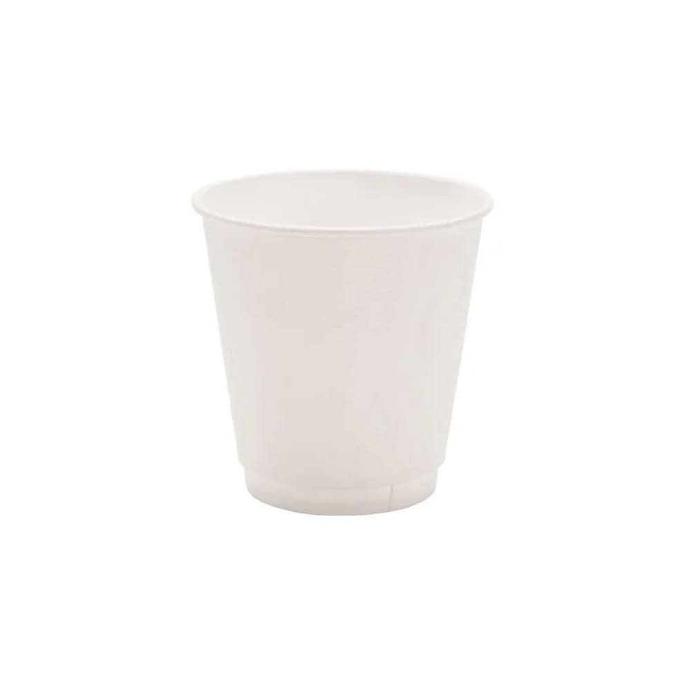 GuestSupply US | Double Wall Paper Cup, White, Unwrapped, 12oz