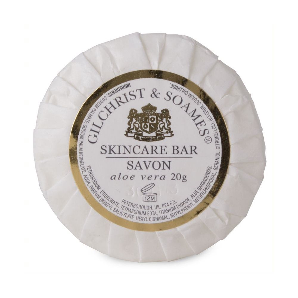Guestsupply Us English Spa Round Aloe Tissue Pleat Wrap 75 21g