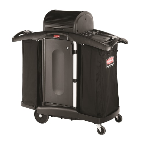GuestSupply US | Rubbermaid Executive Housekeeping Compact Cart, High ...