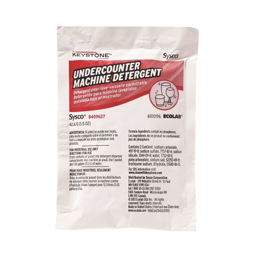 GuestSupply US | Keystone Machine Dish Detergent, 1.5oz, #6100196