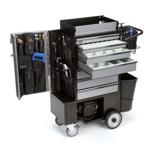 GuestSupply US | FlexCart® Engineering Cart with All Tools, Carbon ...