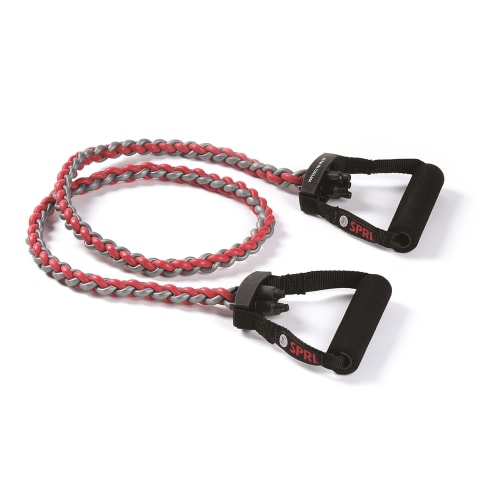 GuestSupply US | SPRI® Braided Xertube®, Red - Medium Resistance