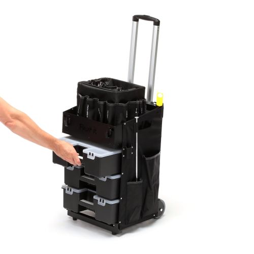GuestSupply US | FlexCart Portable Maintenance Cart with Tool Bag, No ...