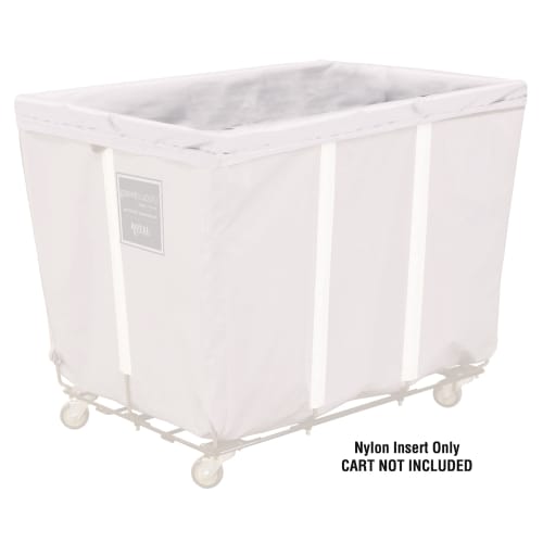 GuestSupply US | Royal Basket® 8 Bushel Nylon Insert, White