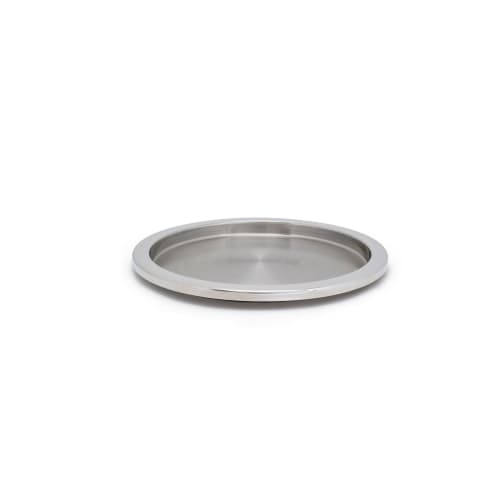 GuestSupply US | Austin Round Brushed Stainless Tray, Silver