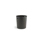 Specchio Damasco Collection – Cestino Portarifiuti In Resina Per Bagno, Grigio E Bianco, Antiruggine - 3