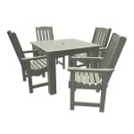 GuestSupply US | Sequoia Professional Blue Ridge Square Dining Set, 5 ...