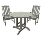 GuestSupply US | Sequoia Professional Blue Ridge Round Dining Set, 3 ...