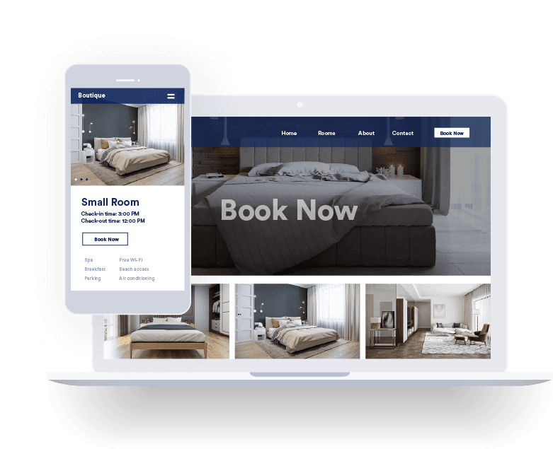 Branded Booking Website feature Guesty
